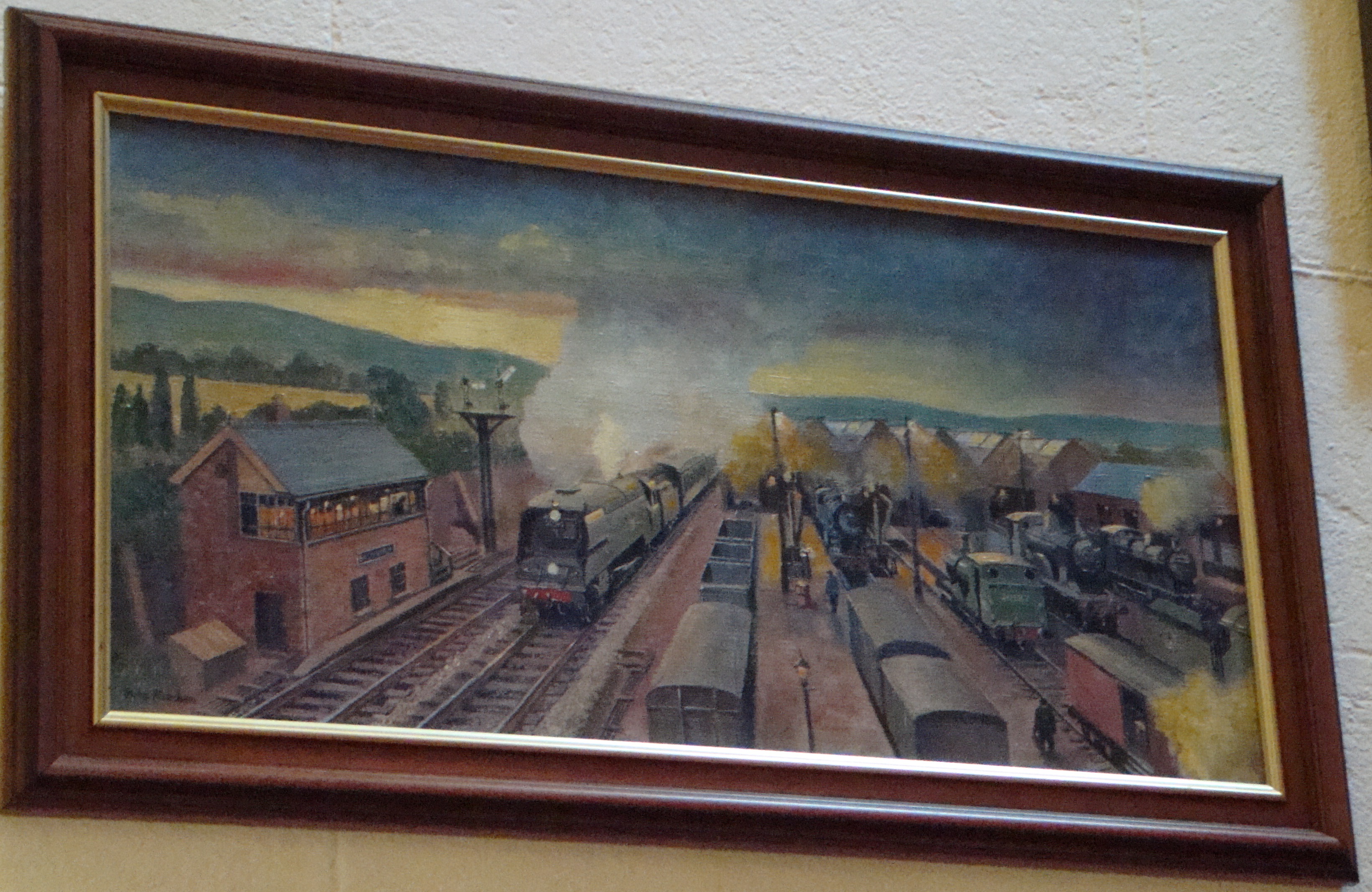 Salisbury station, with a Buleid